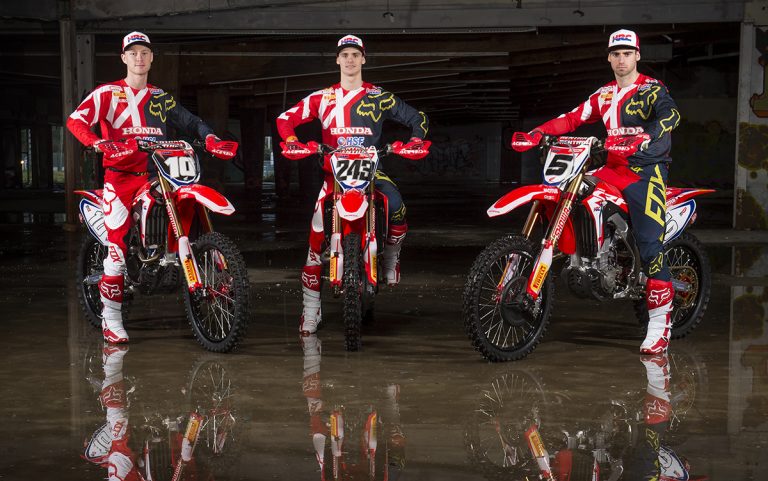 Das Team HRC ist bereit für die MXGP-Saison 2018