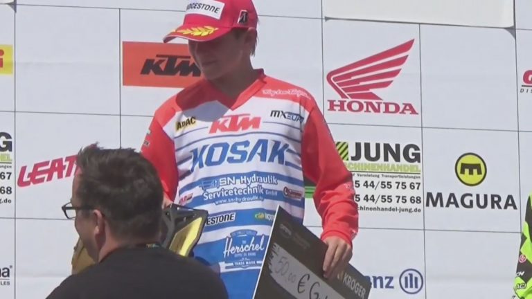 Der Gewinner Camden Mc Lellan – ADAC MX Masters Fürstlich Drehna MX Junior Cup 85 - Das Video
