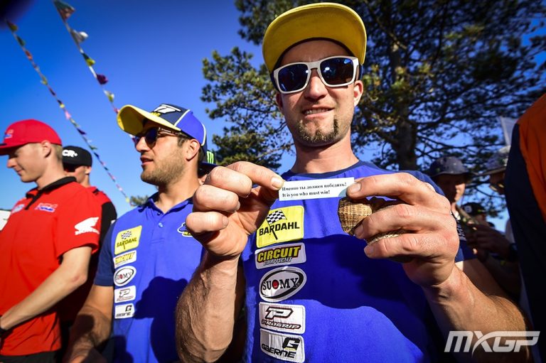 Ein sehr schönes Motto für MAX Nagl in Orlyonok – MXGP von Russland in Orlyonok - Starker MAX Nagl in der Quali