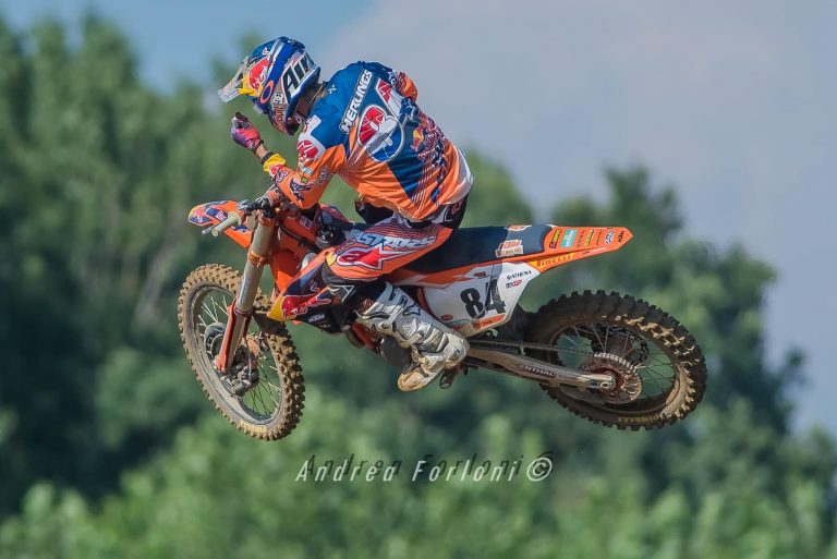 Jeffrey Herlings 2017 in Ottobiano – Trainingsunfall von Jeffrey Herlings in Berghem