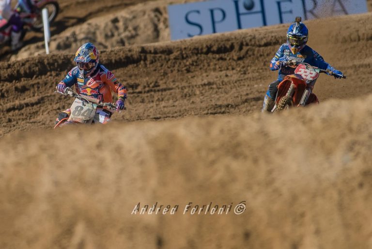 Jeffrey Herlings und Antonio Cairoli 2017 in Ottobiano – Kein Duell Herlings gegen Cairoli am Wochenende