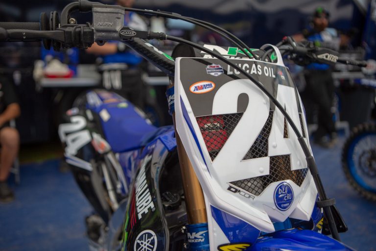 Die Portion Extra-Luftzufuhr war hilfreich, das Bike von Dylan Ferrandis bei seinem ersten Gesamtsieg in den USA