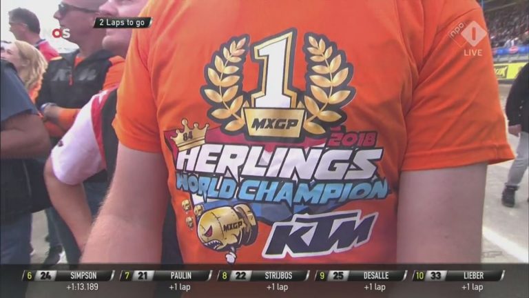 World Champion Shirt Jeffrey Herlings – Jeffrey Herlings Weltmeister 2018
