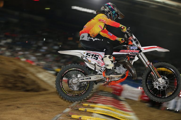 Mads Fredsoe erreicht Podium in der SX3 beim Saisonauftakt des ADAC SX Cup in Stuttgart