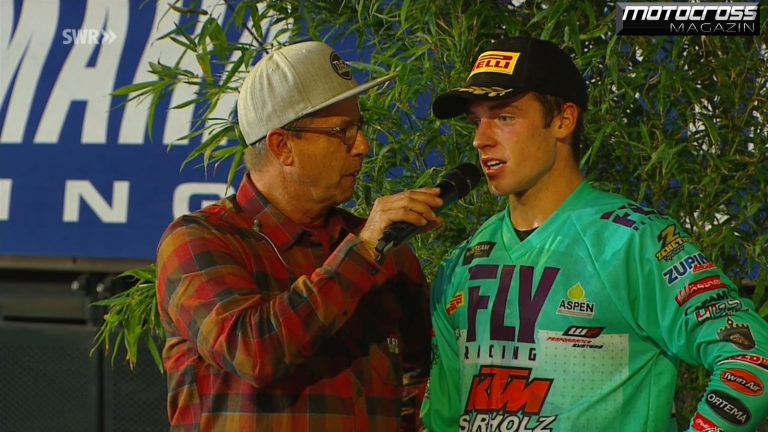 Tom Koch im Interview – Sehr starker Auftritt von Tom Koch in der Klasse SX2 beim ADAC SX Cup in Stuttgart