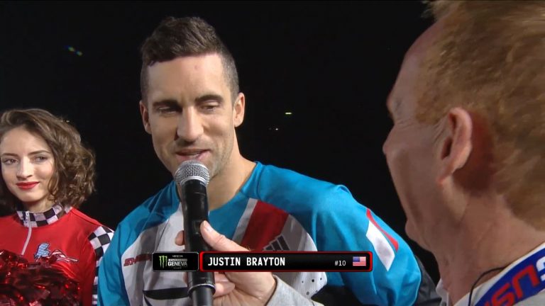 Justin Brayton – Supercross Genf - Frankreich vs. USA 1. Halbzeit 0:1