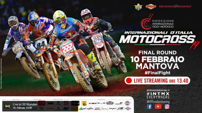 Live Stream – Finale Runde 3 der internationalen italienischen Motocross-Meisterschaft LIVE!