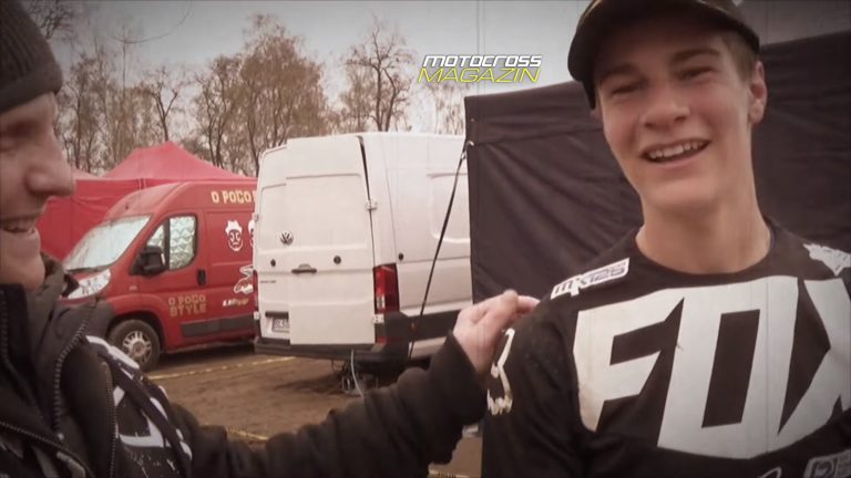 Simon Längenfelder im kurzen Gespräch mit dem ROTEN – Simon Längenfelder siegt in Fürstlich Drehna - 125 ccm Video