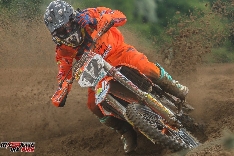 Max Nagl am Dienstag beim Training in Lommel – ADAC MX Masters Möggers - Zeitplan, Starterlisten und Event-Guide