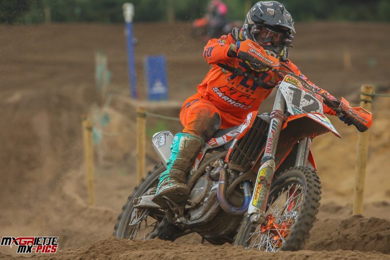 Max gestern in Lommel – Max Nagl beim Training in Lommel