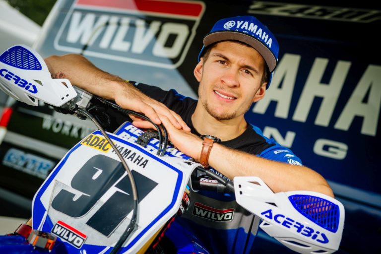 Jeremy Seewer letzte Saison noch bei Wilvo Vamaha, dieses Jahr beim Monster Energy Yamaha Factory MXGP Team