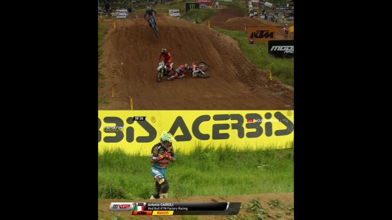 Jeffrey und Tony im Pech – Die zwei Pechvögel Jeffrey Herlings und Antonio Cairoli in Kegums (Videos)
