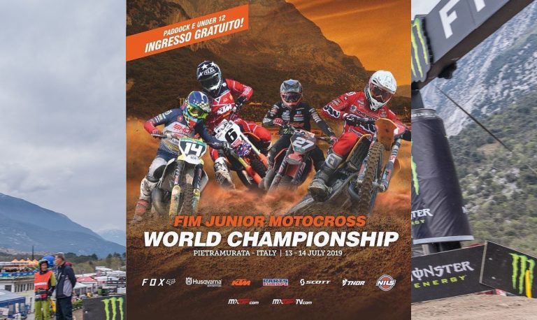 Titelplakat JWM 2019 – Junior Motocross-Weltmeisterschaft am Wochenende im Trentino