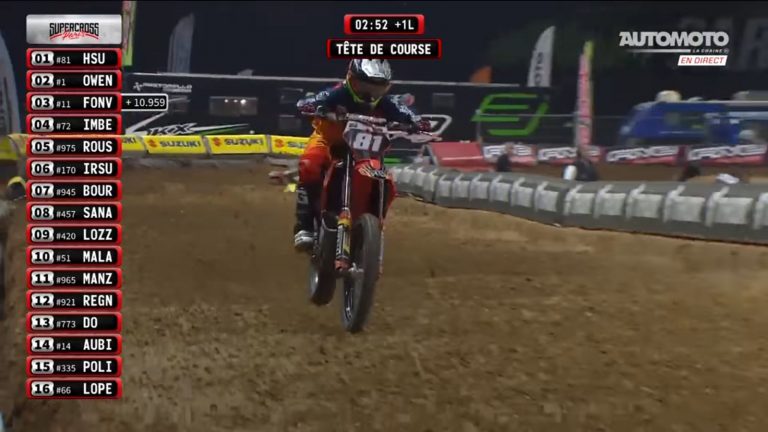 Der bärenstarke Auftritt von Brian Hsu beim Supercross in Paris im Video