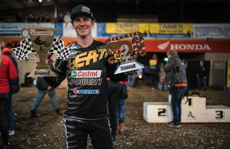 Königstitel in Zuidbroek für Justin Starling vom Team Castrol Power1 Suzuki Moto-Base