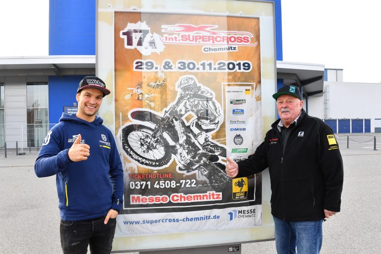 Dominique Thury und Christoph Kunze – Die heiße Phase der Vorbereitungen für das 17. Int. Supercross Chemnitz hat begonnen