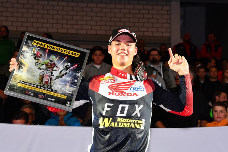 Der "Prinz von Stuttgart" Paul Haberland – Stuttgart war Standortbestimmung fürs Supercross Chemnitz