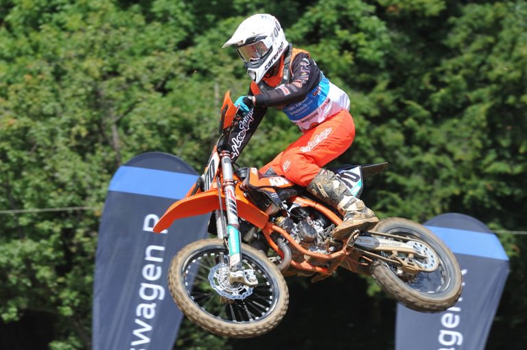 Valentin Kees/Kosak KTM diese Saison in der Klasse 85 ccm - eine von den deutschen Nachwuchshoffnungen