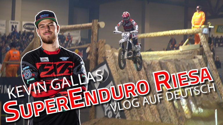 Kevin VLOG SuperEnduro Riesa – Hinter den Kulissen der Super Enduro Weltmeisterschaft mit Kevin Gallas