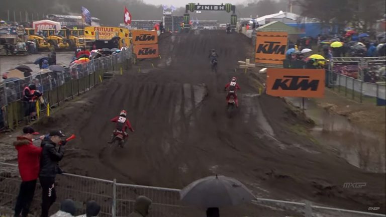 Simon und Jeremy – Die Höhepunkte der MX2 und MXGP von Valkenswaard im Video