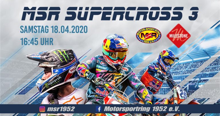 Event 4 der virtuellen Motocross Serie Deutschlands – MSR News: Event 4 der MSR 1952 esports series 2020