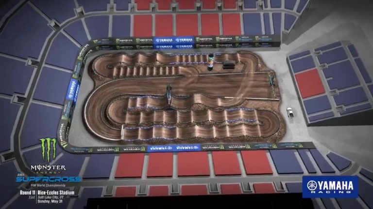 2020 Salt Lake City 1 Supercross-WM - Die Strecke!