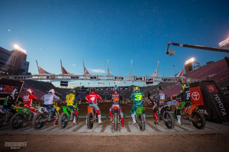 Start Runde 2 vergangenen Mittwoch – 2020 Salt Lake City 3 Supercross-WM Runde 13 - Zeitplan und Starterlisten!