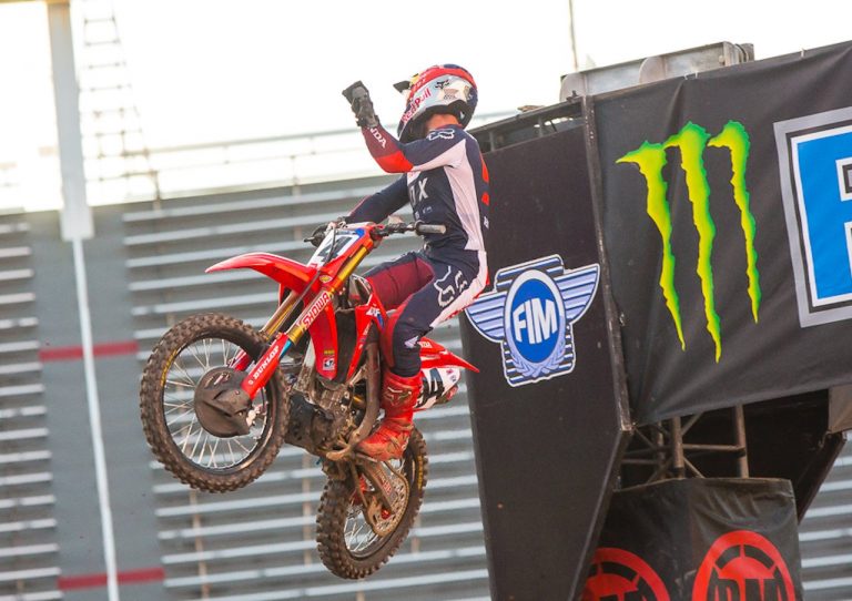 Ken Roczen/Honda gewann letzten Sonntag Runde 15