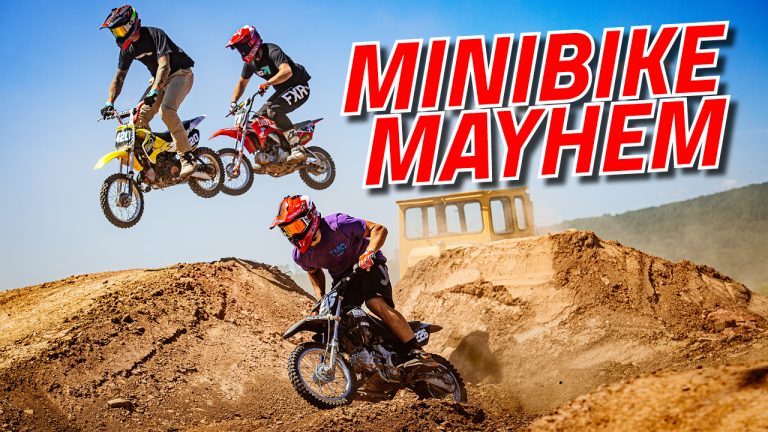Weber #Werkeholics Minibike Nationals: Vollgas Action von großen Jungs auf kleinen Bikes