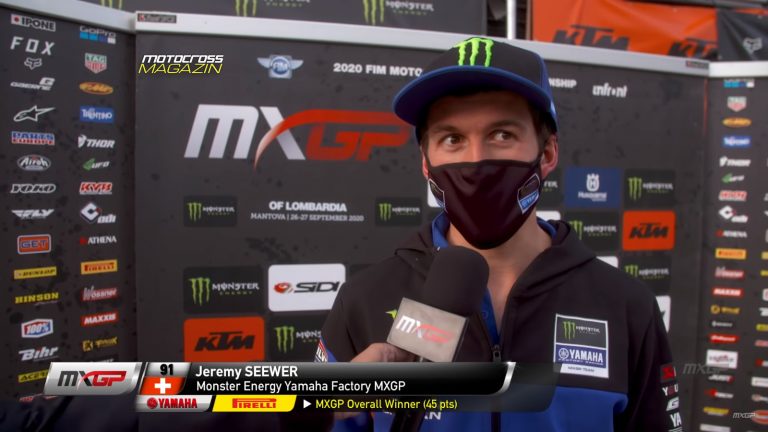 Neuer Sieger Jeremy Seewer – Jeremy Seewer neuer Sieger vom MXGP of Lombardia 2020 (Video)