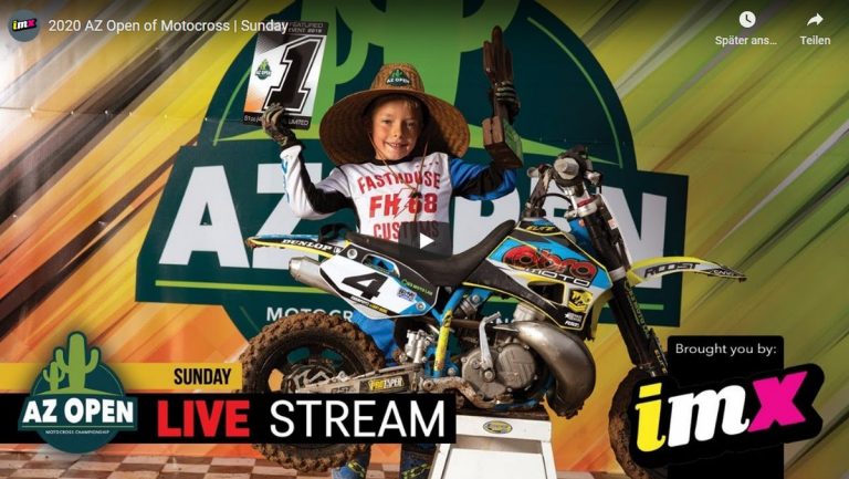 AZ Open of Motocross – 2020 AMA Arizona Open of Motocross - Live Stream heute ab 16:00Uhr!