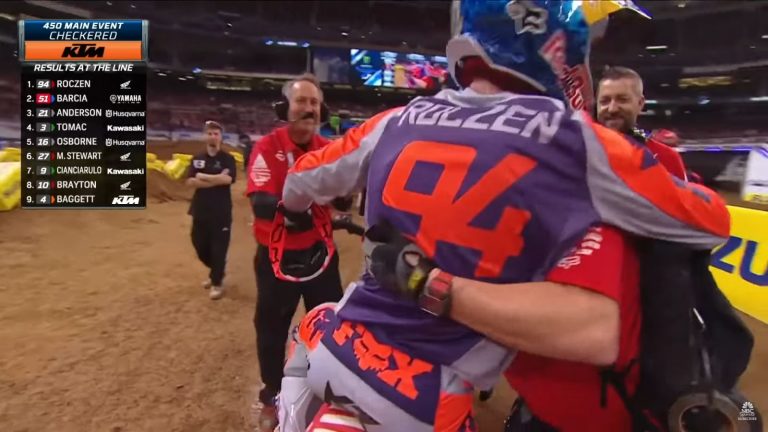 Das Comeback von Ken Roczen in der SX-WM 2020 im Video