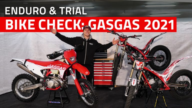 Adrian Guggemos präsentiert die neue Enduro EC 300 und die neuen Trial-Modelle von GasGas