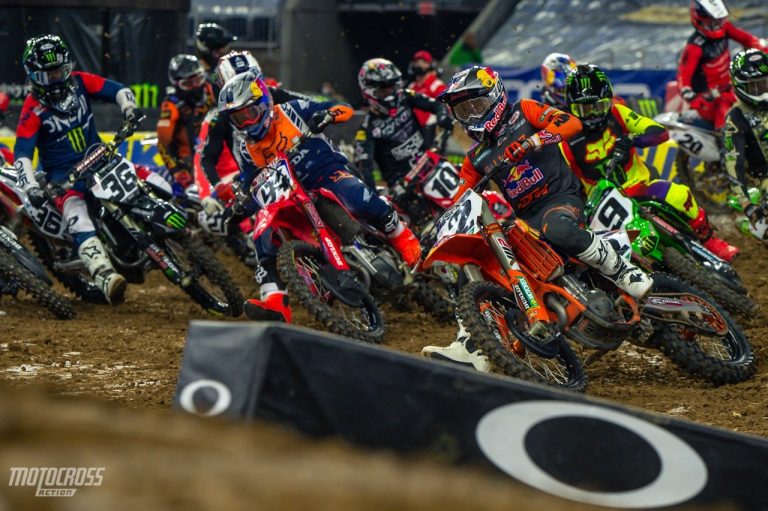 Start letzten Samstag bei Houston 3 – Supercross-WM Runde 4 in Indianapolis (1) - Zeitplan, Starterlisten und virtuelle