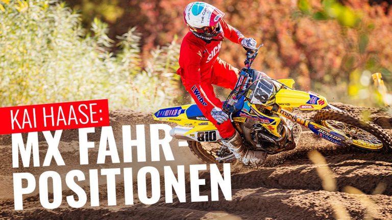 Kai Haase erklärt MX-Grundtechniken – Kai Haase erklärt Grundhaltungen beim Beschleunigen, Bremsen und Springen