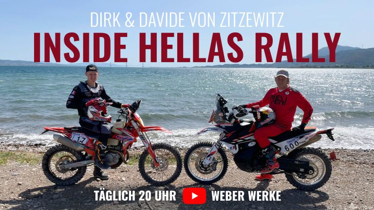 Weber Hellas Rally – Hellas Rallye für Dirk und Davide von Zitzewitz erfolgreich gestartet