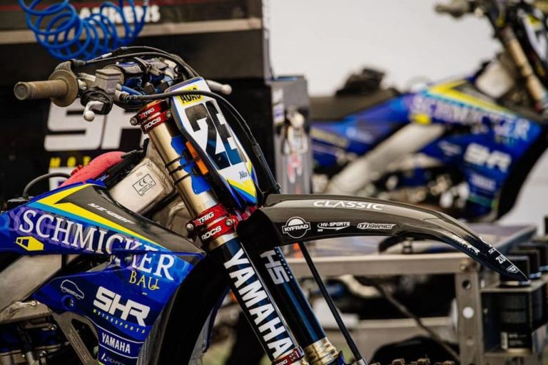 Das Bike von Nico Koch – SHR Motorsports: Pech für Stender und Koch im Tiefsand!