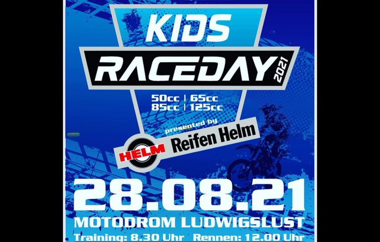 KIDS RACEDAY - kommenden Samstag beim MC Ludwigslust