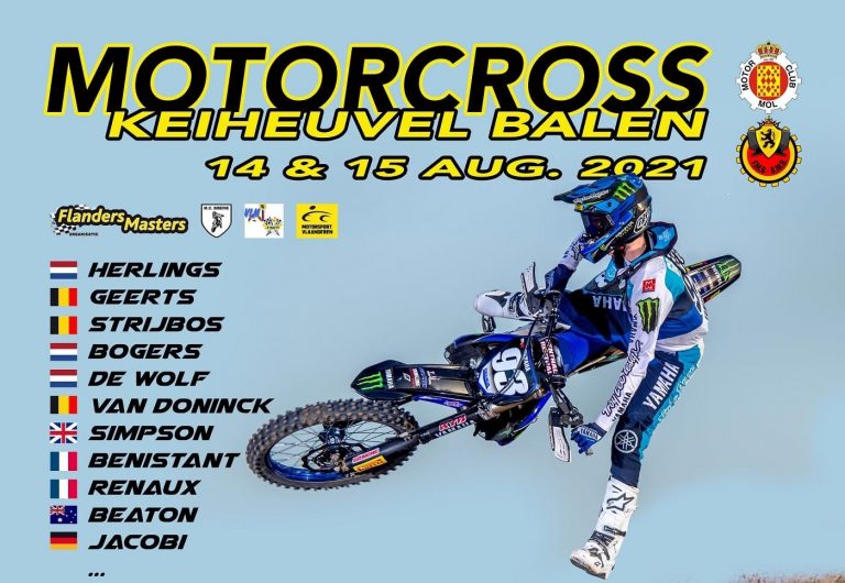 Internationales Motocross in Keiheuvel Balen/Belgien am 14. & 15.08. mit Henry Jacobi