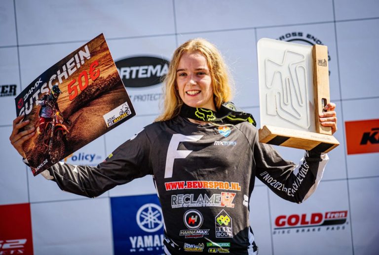 Lotte Van Drunen schreibt in Dreetz ADAC MX Masters-Geschichte