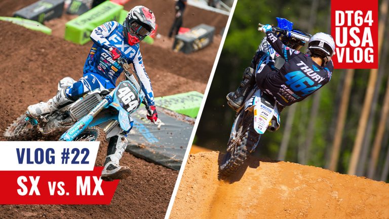 Weber Nique USA Videos Vlog22 – Nique Thury: was ist der Unterschied zwischen MX und SX?