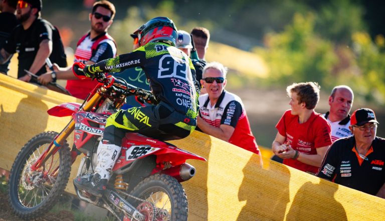 Jeremy Delincé – Erfolgreicher Abschluss der ADAC MX Masters Saison für KMP Honda Racing