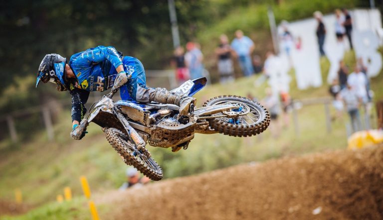 Mike in Bielstein – Sahnehäubchen für Mike Stender: Start bei Motocross-WM in Teutschenthal!