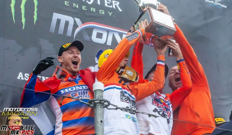 Team Niederlande 2019, Calvin Vlaanderen, Glenn Coldenhoff und Jeffrey Herlings – MXoN 2021 in Mantova - Teilnehmerliste