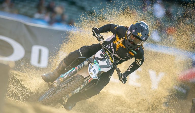 Malcolm Stewart erreicht beim Oakland SX eine TOP-FÜNF-Platzierung