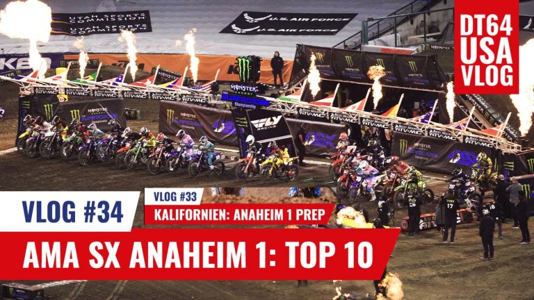 Nique Thury Vlog 33 und 34 – Nique Thury: Kalifornien-Umzug und mega SX-Auftakt in Anaheim