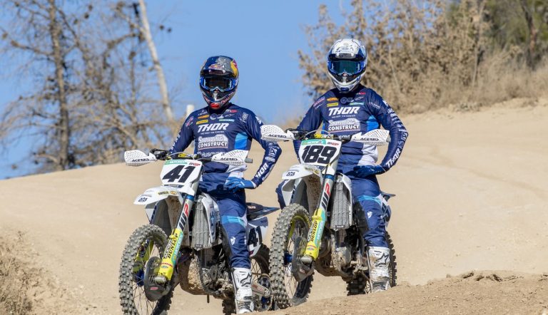 Pauls Jonass und Brian Bogers – Standing Construct Husqvarna Factory Racing vertritt Husqvarna offiziell in der MXGP