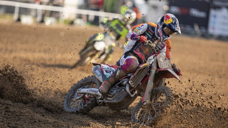 Simon Längenfelder zeigt einen unglaublichen Speed auf seiner GASGAS in Mantova