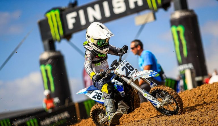 Tobias Scharinger aus Österreich - Meister der Saison 2021 – Europäische Junior E-Motocross Serie 2022