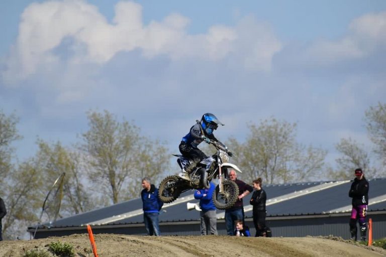 Starker Einstand für achtjährigen Luca Nierychlo aus Mittelhessen in der Klasse 65ccm!